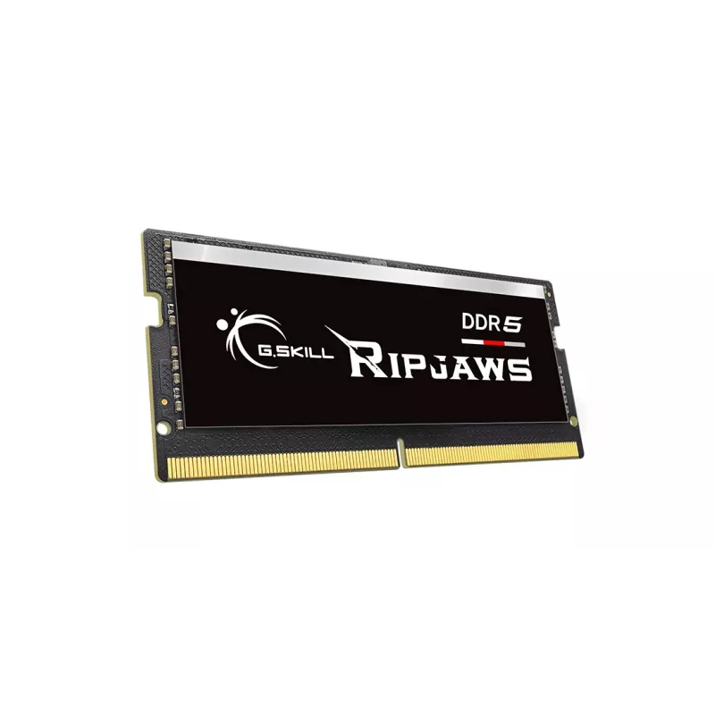 SO-DIMM 16 GB DDR5-5600, muisti musta, F5-5600S4645A16GX1-RS, Ripjaws, INTEL XMP