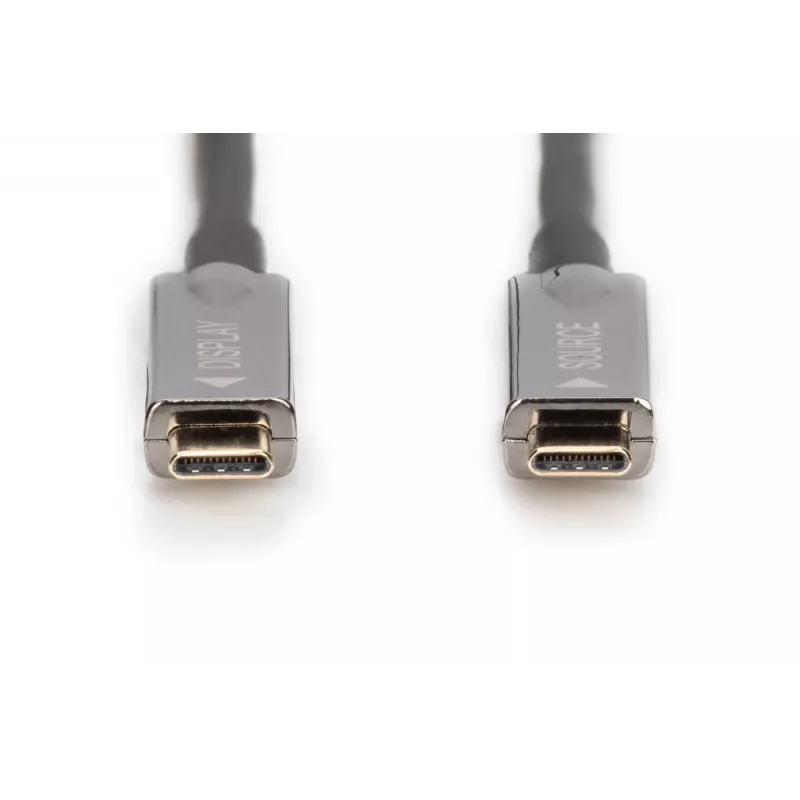DIGITUS USB-C AOC AV-liitäntäkaapeli 10m 4