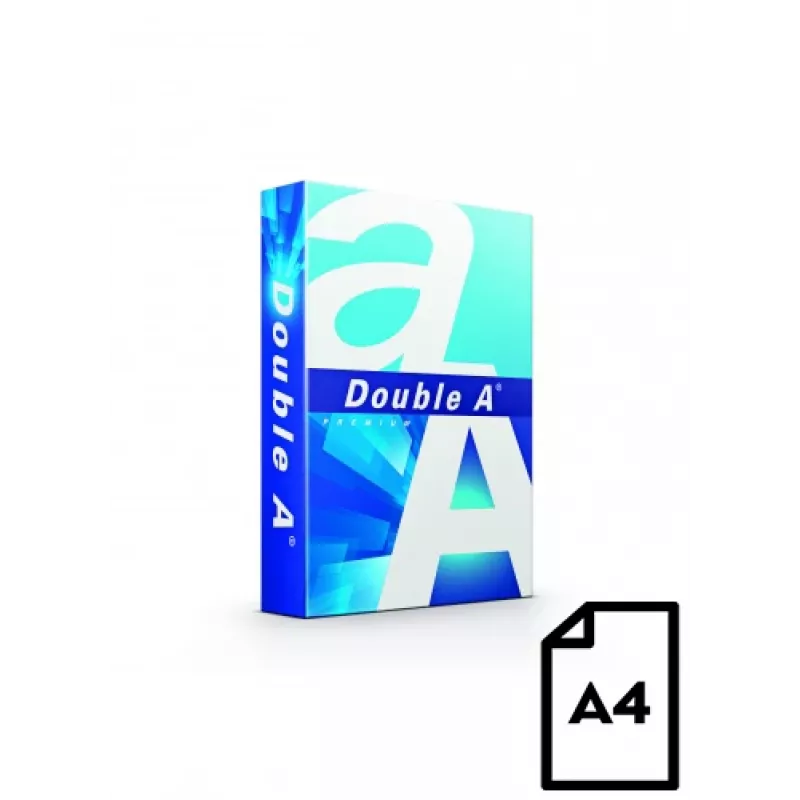 Paperi Double A (kategoria A), A4, 80 g, 500 arkkia