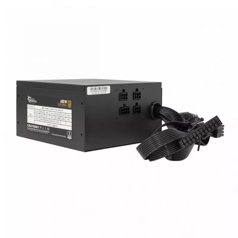 Virtalähde White Shark Colonel 600 W