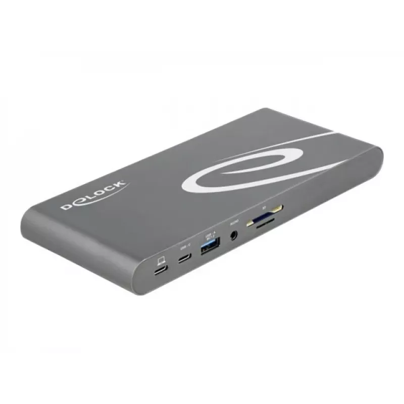 Telakointiasema DeLOCK USB Type-C DP 1.4 Triple 4K Display