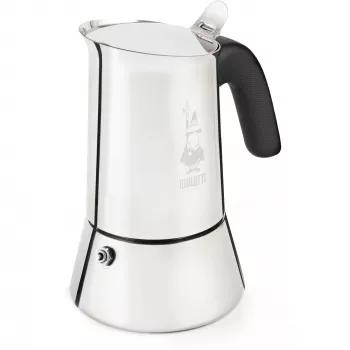 Mokkapannu Bialetti Venus 0,2 L ruostumaton teräs, induktiokelpoinen, 4 kuppia