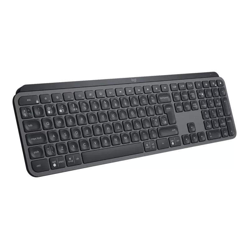 Logitech MX Keys for Business - näppäimistö - taustavalaistu - langaton - Bluetooth, 2,4 GHz - QWERTY - GB - grafiitti (920-010250)