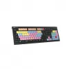 Logickeyboard ASTRA 2 USB AZERTY englanti musta täysikokoinen näppäimistö