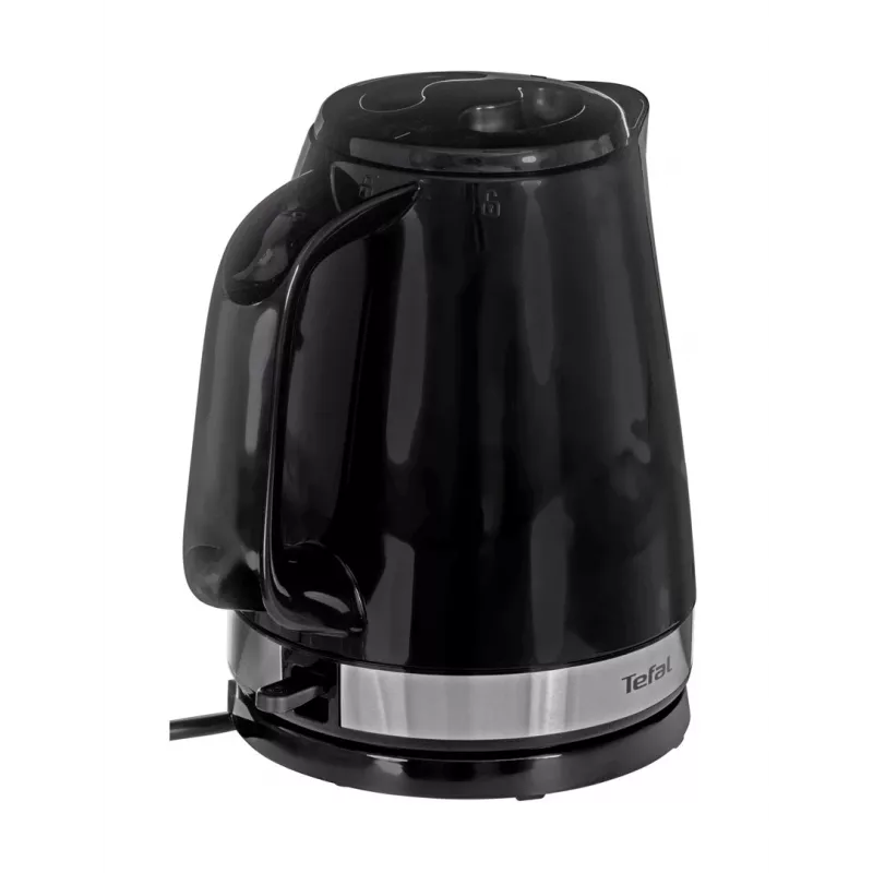 Sähköinen vedenkeitin Tefal KO150 1,5 l 2400 W – musta ruostumaton teräs, johdoton, 360° alusta