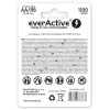 Uudelleenladattavat NiMH-akut everActive EVHRL6-1100 1,2 V 1100 mAh — 4 kpl, sylinterimäinen