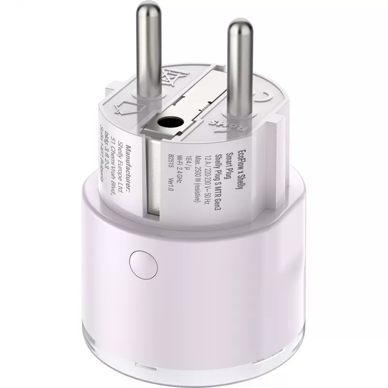 Älypistorasia EcoFlow EF-OS-SM002-SMP2SHEL Wi‑Fi älypistorasia energianseurannalla