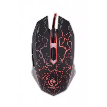 Rebeltec Diablo - hiiri - optinen - 6 painiketta - johdollinen - USB