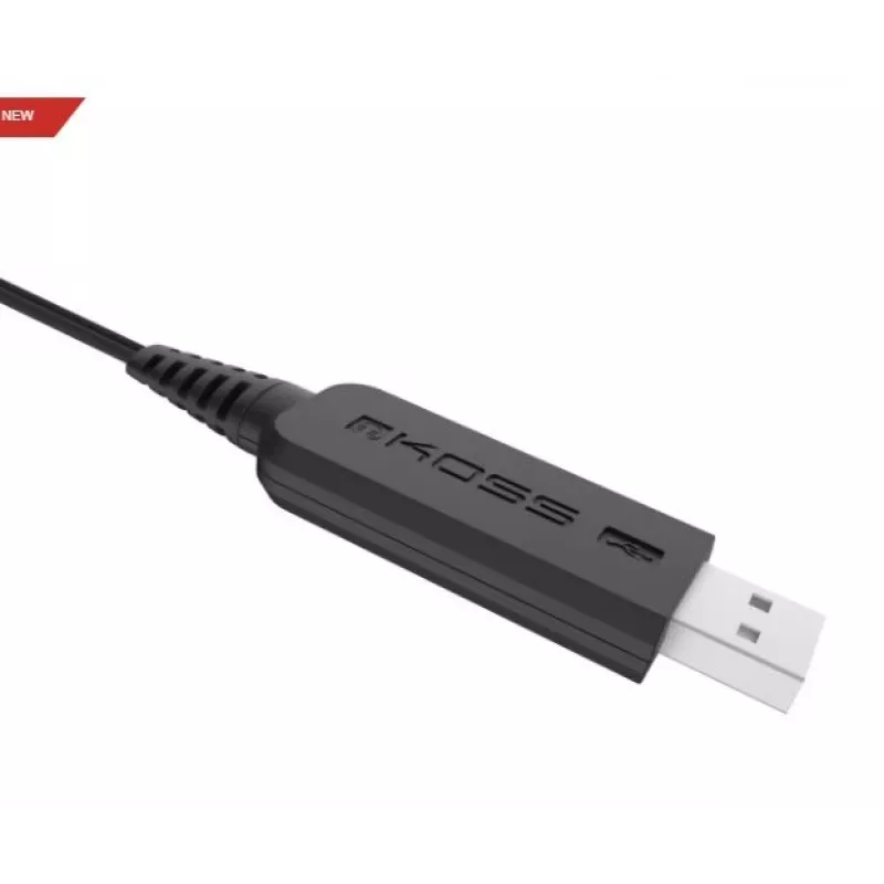 Koss | kuulokkeet | CS195 USB | johdollinen | On-Ear | mikrofoni | musta