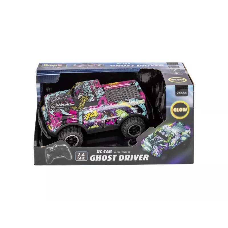 RC Car Ghost Driver - violetti