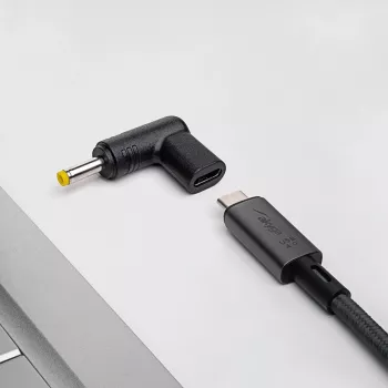 Akyga AK-ND-C04 lataussovitin USB-C–DC 4,0 x 1,7 mm kannettaviin, 18,5–20 V, 100 W, Lenovolle