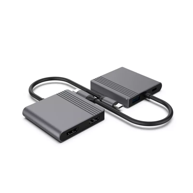 I/O-adapteri USB-C-HDMI/USB3/3-IN-1 A-CM-COMBO3-04 GEMBIRD
