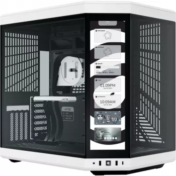 HYTE Y70 Touch Infinite Midi Tower musta, valkoinen