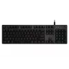 Logitech Gaming G512 - näppäimistö - taustavalo - USB - QWERTY - espanja - kytkimet: GX Brown Tactile - hiili
