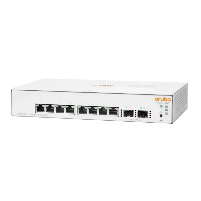 HPE Aruba Networking Aruba Instant On 1930 Managed L2+ Gigabit Ethernet (10/100/1000) 1U valkoinen
