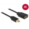 HDMI-kaapeli DeLOCK 0,2 m HDMI-A/HDMI Micro-D