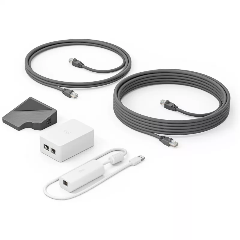 Paketti LOGITECH Rally Bar Mini + TAP Cat5e Kit