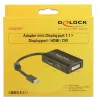 Kaapeli DeLOCK 0,16 m DisplayPort HDMI DVI Mini DisplayPort