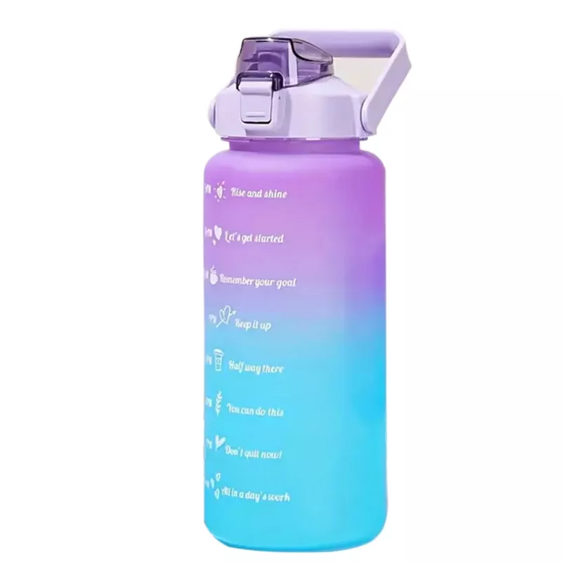 Extralink motivaatiojuomapullo, vesipullo, 2000 ml, violetti-sininen, BUT-992