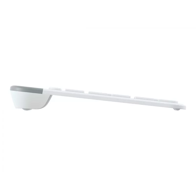 Logitech Slim Wireless Combo MK470 - näppäimistö-hiiri-sarja - langaton - 2,4 GHz - espanjalainen - luonnonvalkoinen (920-009199)