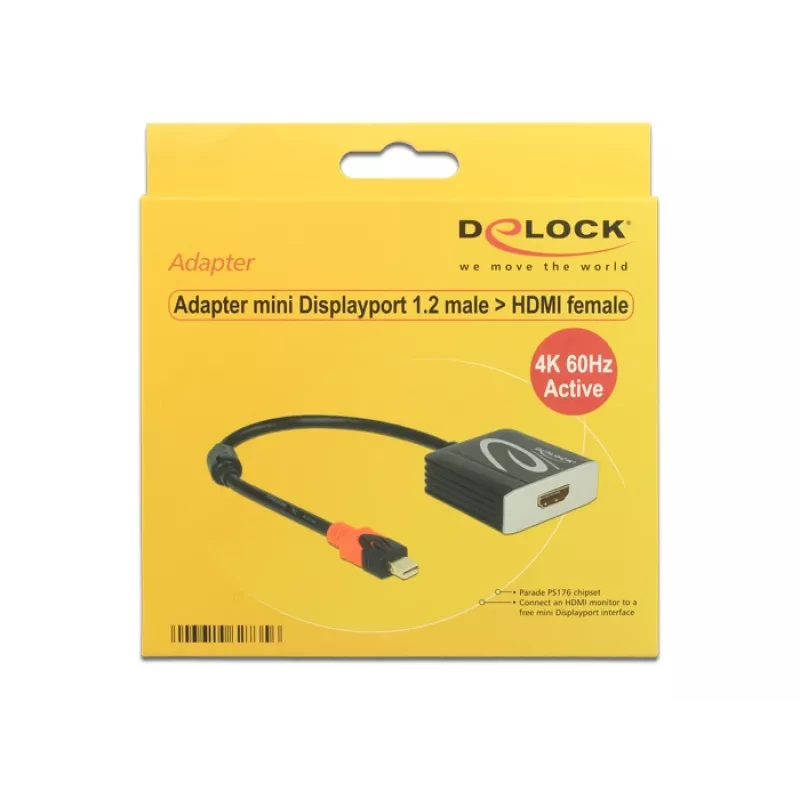 Videokaapelisovitin DeLOCK 62735 Mini DisplayPort - HDMI