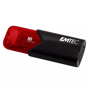 Emtec 16 GB USB-muistitikku USB Type-A 3.2 Gen 2 musta punainen