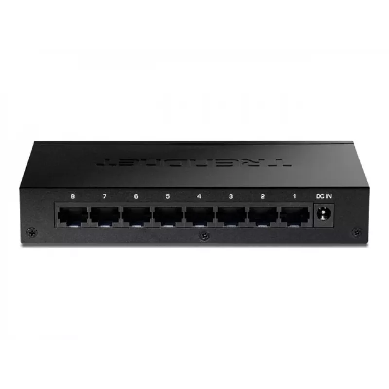 TRENDNET 8-porttinen Gigabit-kytkin metallikotelolla