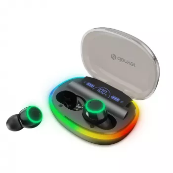 Denver TWE-55B True Wireless Bluetooth-nappikuulokkeet, musta