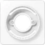 JUNG CD 537 WW - valkoinen - JUNG - duroplasti - 67 mm - 67 mm (CD537WW)