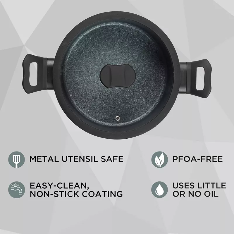 Lihapata Russell Hobbs RH01863EU7 20 cm Crystaltech keittoastia ruostumaton teräs lasikansi