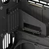HAVN HS 420 VGPU PC-kotelo, Midi-Tower, E-ATX, karkaistu lasi, PCIe-5.0-riser-kaapeli - musta