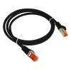 AVIZIO KKS6CZA1.0 verkkokaapeli musta 1 m Cat6 F/UTP (FTP)