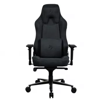 Pelituoli Arozzi Vernazza Supersoft Pure musta, käyttäjän enimmäispaino 145 kg