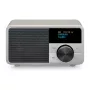 Pöytäradio Sangean DDR-7 Glacier Silver digitaalisella virittimellä ja Bluetoothilla