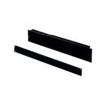 Rittal DK 7151.005 peitelevy, 1U, RAL 9005, musta