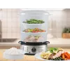 Höyrykeitin Beper BC.250 3 koria työtaso 800 W ruostumaton teräs