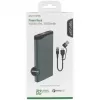 4Smarts varavirtalähde VoltHub Pro 10000mAh 22.5W Quick Charge, PD gunmetal *Select Edition*