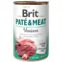 BRIT Paté & Meat riistalla - märkäruoka koirille - tölkki - 400 g
