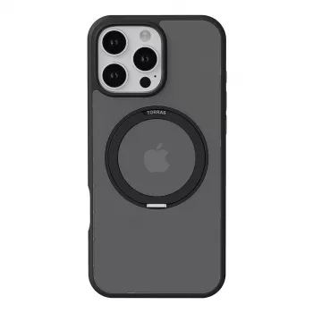 Torras Pro Series -kotelo iPhone 16 Pro Max, musta, malli X00FX1914