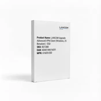 Lancom Option Router Adv. VPN Client WIN 25 kpl -päivitys (Couvert) WIN, bulk 25