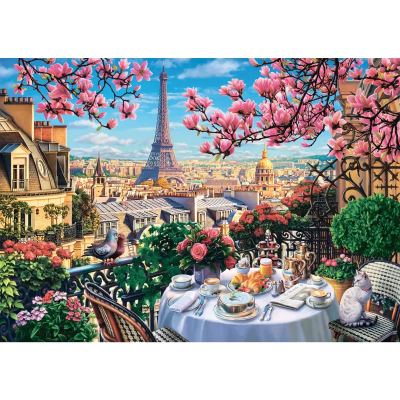 Palapeli Schmidt Spiele Frühstück in Paris – 1000 palaa, malli 58876