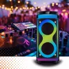 Kannettava kaiutin MANTA SPK0601B100, 100 W, Bluetooth, karaoke, langaton mikrofoni, akku, taajuuskorjain, diskovalot