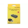 Kaapelisovitin DeLOCK 65696 USB 3.1 Gen 2 Type-A - Type-C musta