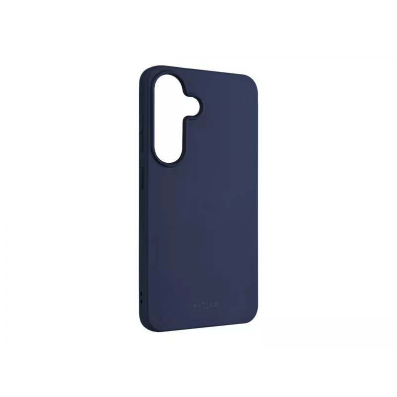 Kännykän takakansi FIXED Samsung Galaxy S25 -puhelimeen – kumi, sininen