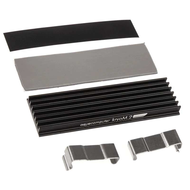 Aqua Computer kryoM.2 micro passiivinen jäähdytin M.2 2280 SSD -levylle