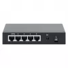 Gigabit 5xPoE Passthrough -kytkin, virransyöttö PoE tai AC, 68W