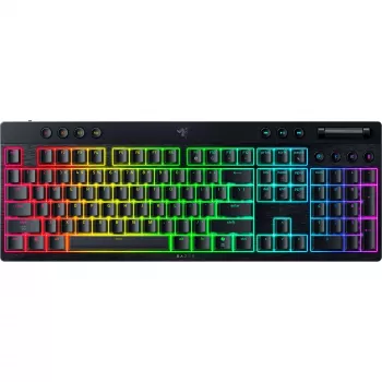 Mekaaninen matalaprofiilinen näppäimistö Razer BlackWidow V4 — Orange-kytkimet, langaton Bluetooth