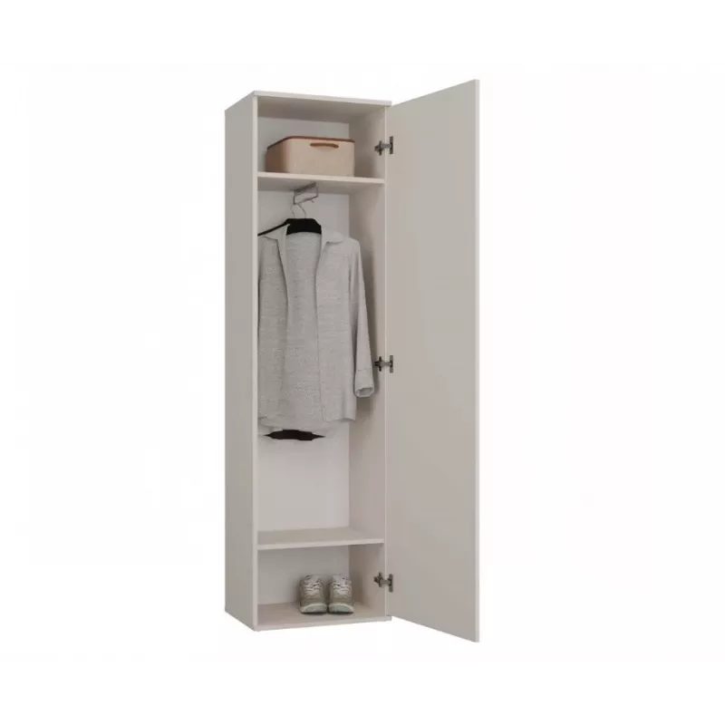Vaatekaappi top e shop DUO KASZMIR BEIGE malli M-MP-SZ-DUO-DUO-KASZ (kaappiyksikkö)