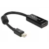 Delock - videosovitin - Mini DisplayPort uros - HDMI naaras - 18 cm (65099)