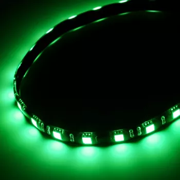 Sisä-LED-valonauha BitFenix Alchemy 2.0 120 mm, vihreä, 6 LEDiä, PVC/PU/kupari
